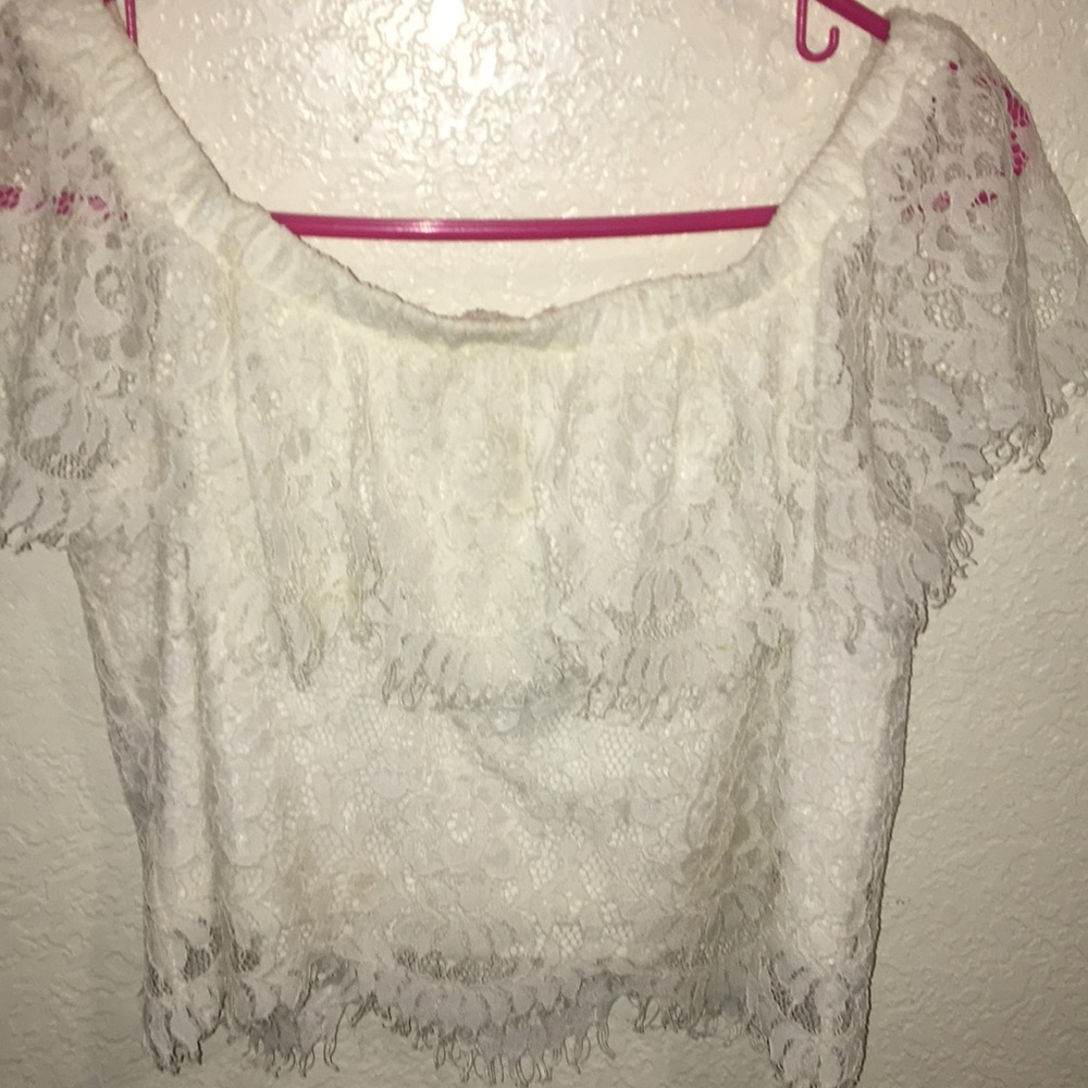 White Lace top